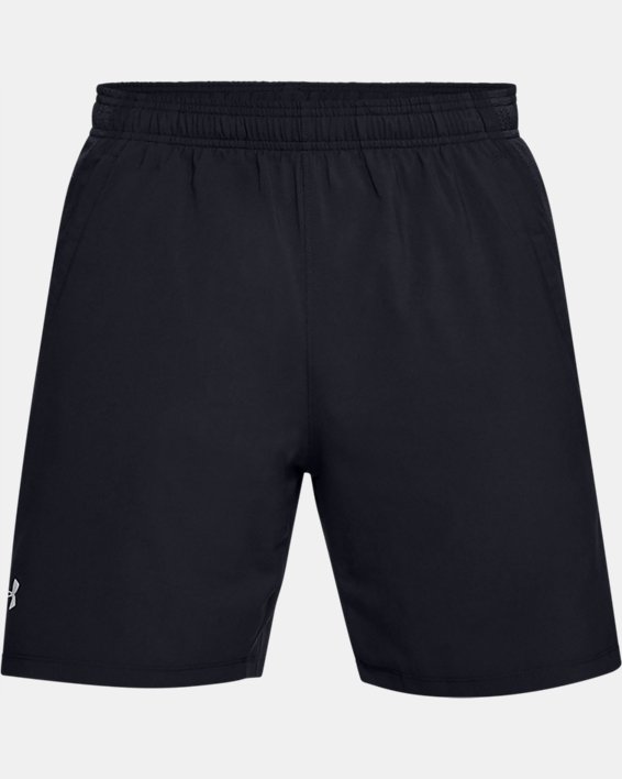 Men's UA Launch SW 7'' Shorts, Black, pdpMainDesktop image number 3